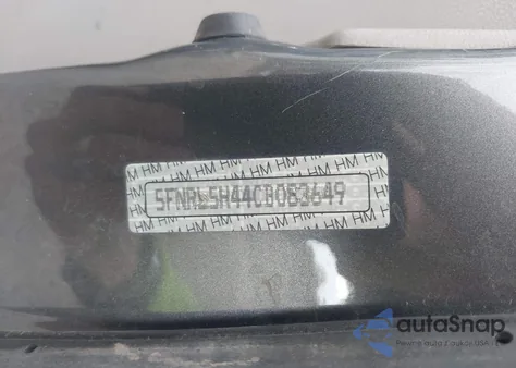 2012 Honda Odyssey Ex from USA, damaged, VIN 5FNRL5H44CB083649